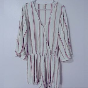 💕Elan💕 Striped Romper Sz M ✨BRAND NEW✨